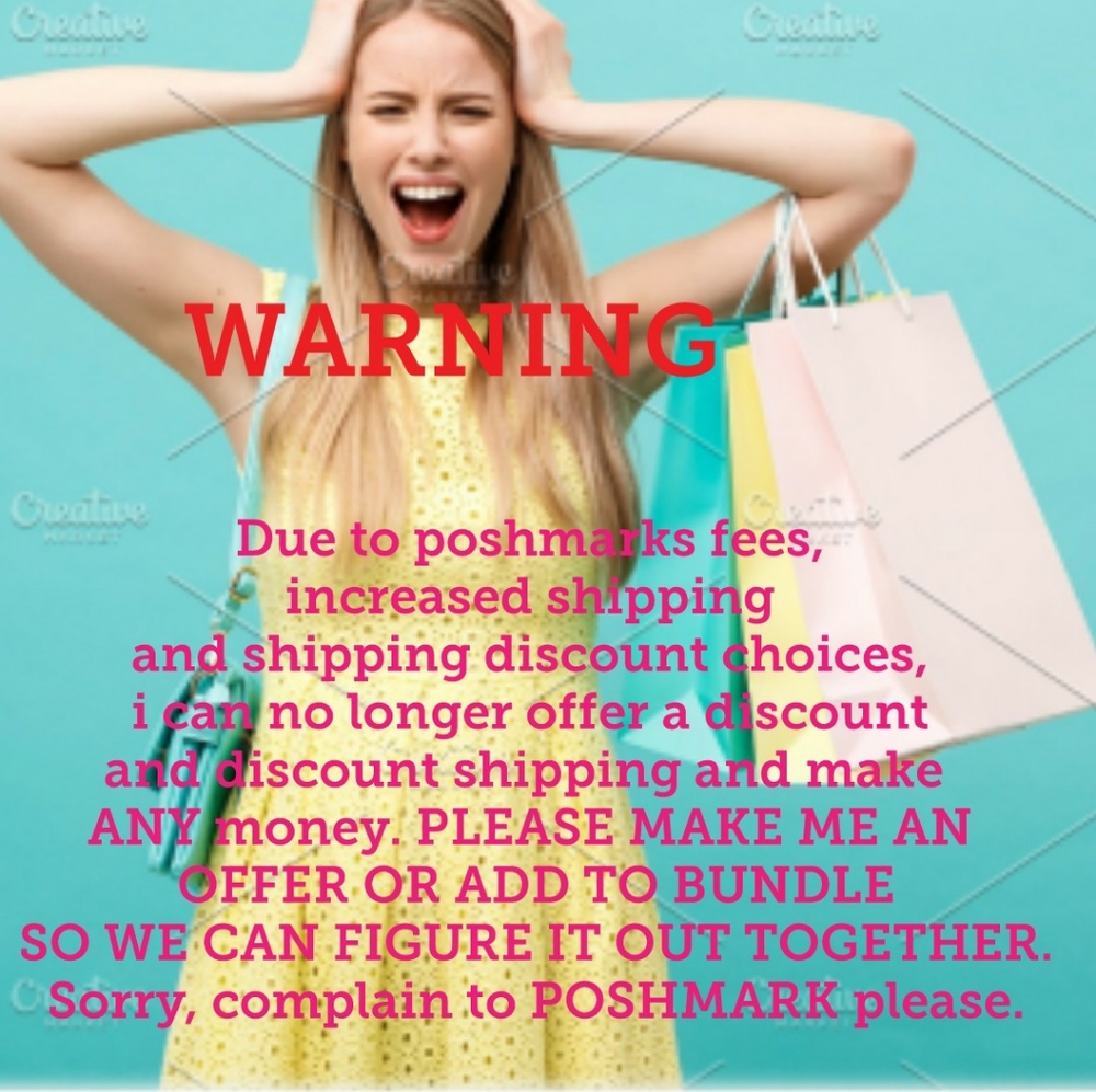 MAKE AN OFFER:CAN NOT OFFER DISCOUNTS/SHIPPING DIS